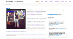 Desktop Screenshot of colettefreedman.com